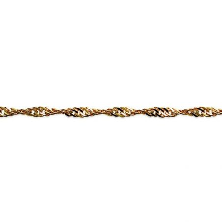 Bracelet pl-or 750 3mic