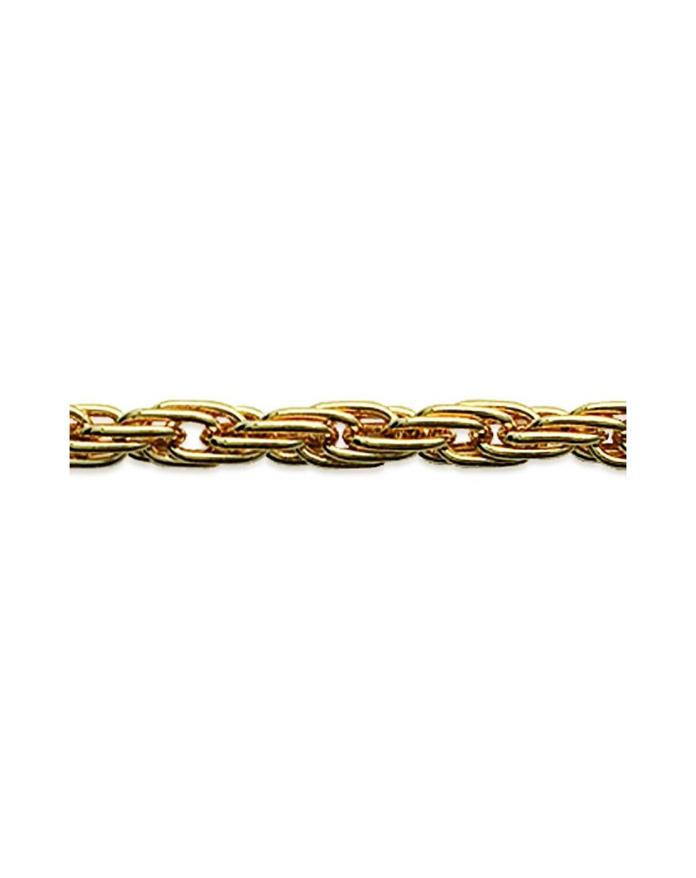 Bracelet pl-or 750 3mic
