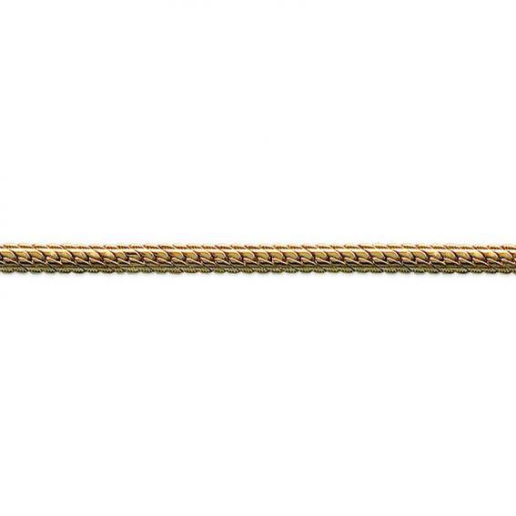 Bracelet pl-or 750 3mic