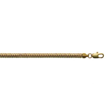 Bracelet pl-or 750 3mic