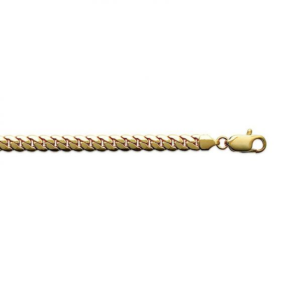 Bracelet pl-or 750 3mic