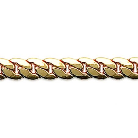 Bracelet pl-or 750 3mic