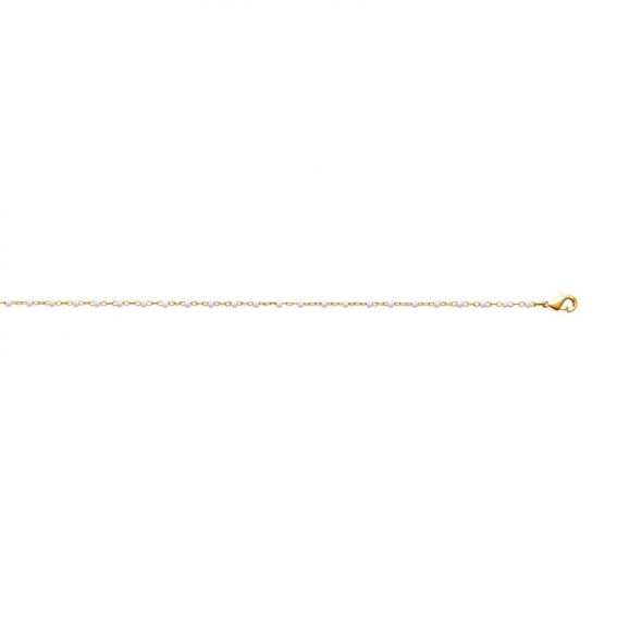 Bracelet pl-or 750 3mic
