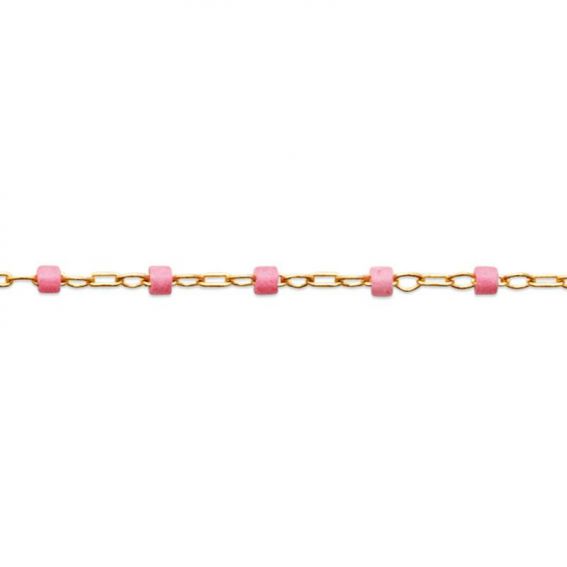 Bracelet pl-or 750 3mic perle miyuki