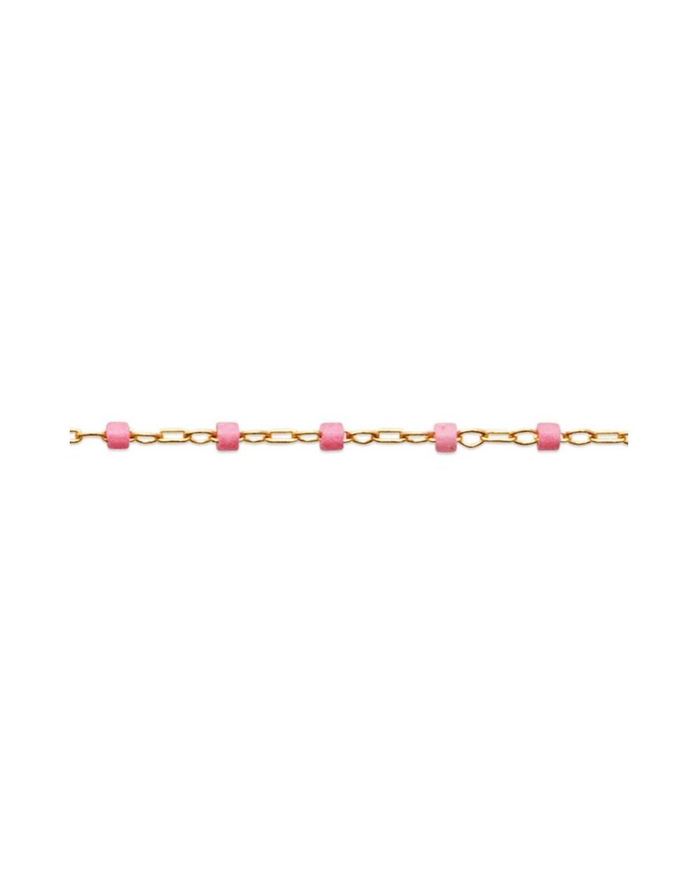Bracelet pl-or 750 3mic perle miyuki