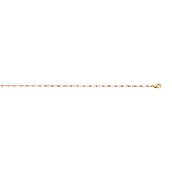 Bracelet pl-or 750 3mic perle miyuki