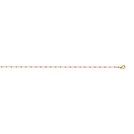 Bracelet pl-or 750 3mic perle miyuki