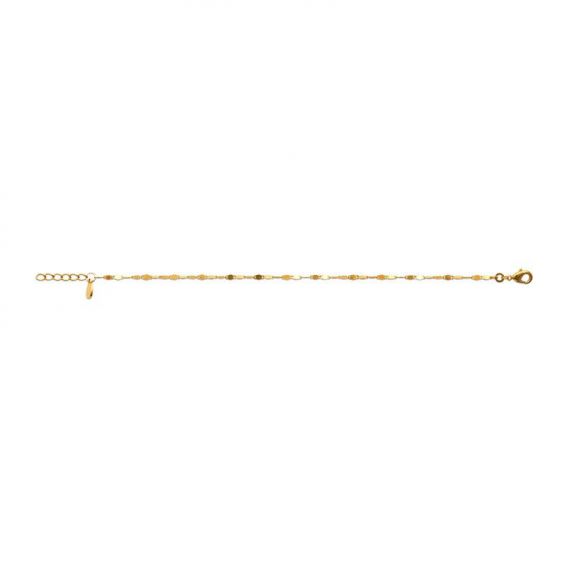 Bracelet pl-or 750 3mic