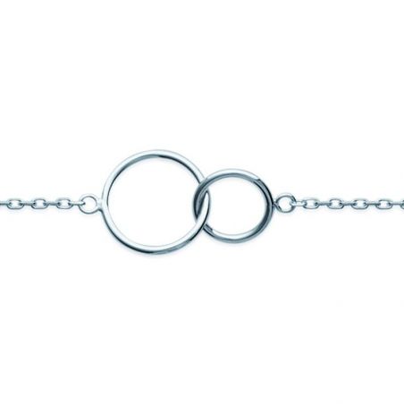 Bracelet argent 925 rhodie