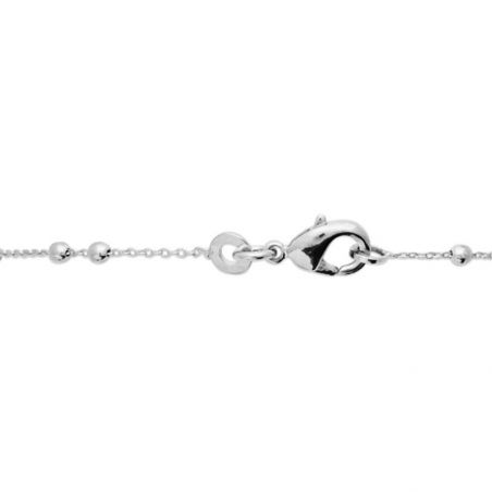Bracelet argent 925 rhodie