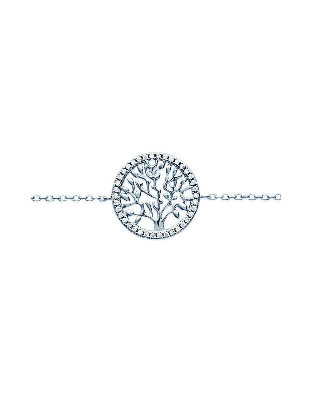 Bracelet argent 925 rhodie oz