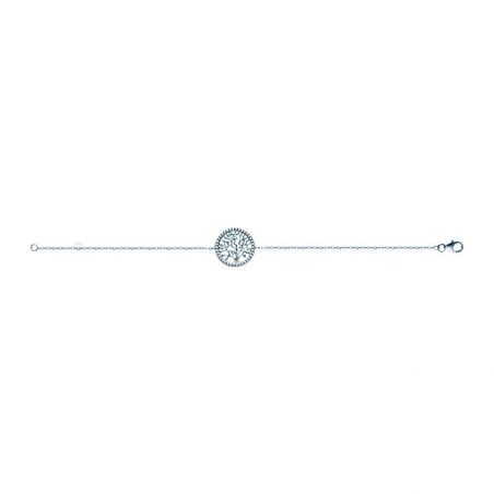 Bracelet argent 925 rhodie oz