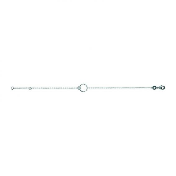 Bracelet argent 925 rhodie oz microserti