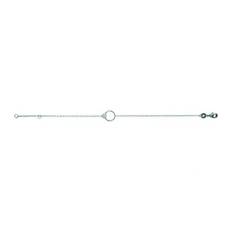 Bracelet argent 925 rhodie oz microserti