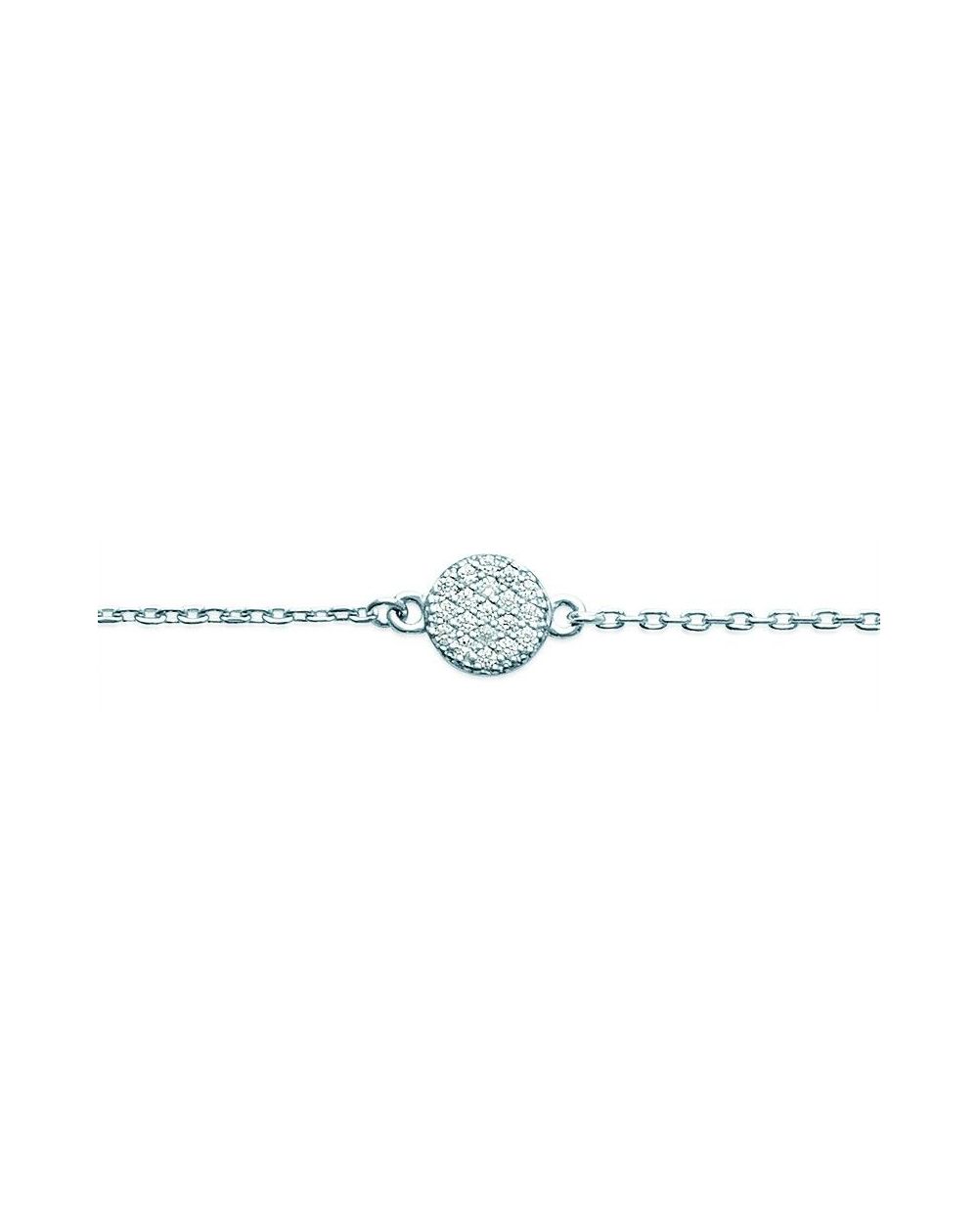 Bracelet argent 925 rhodie oz