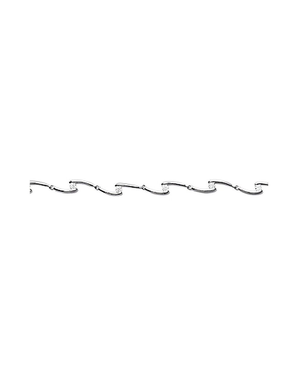 Bracelet argent 925 rhodie oz