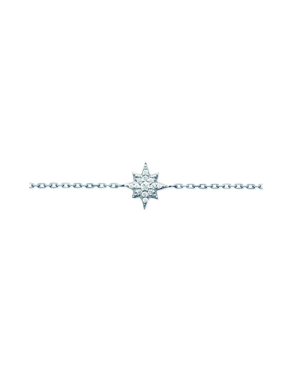 Bracelet argent 925 rhodie oz