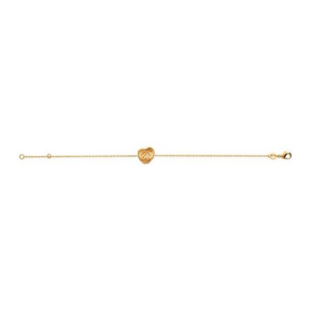 Bracelet pl-or 750 3mic