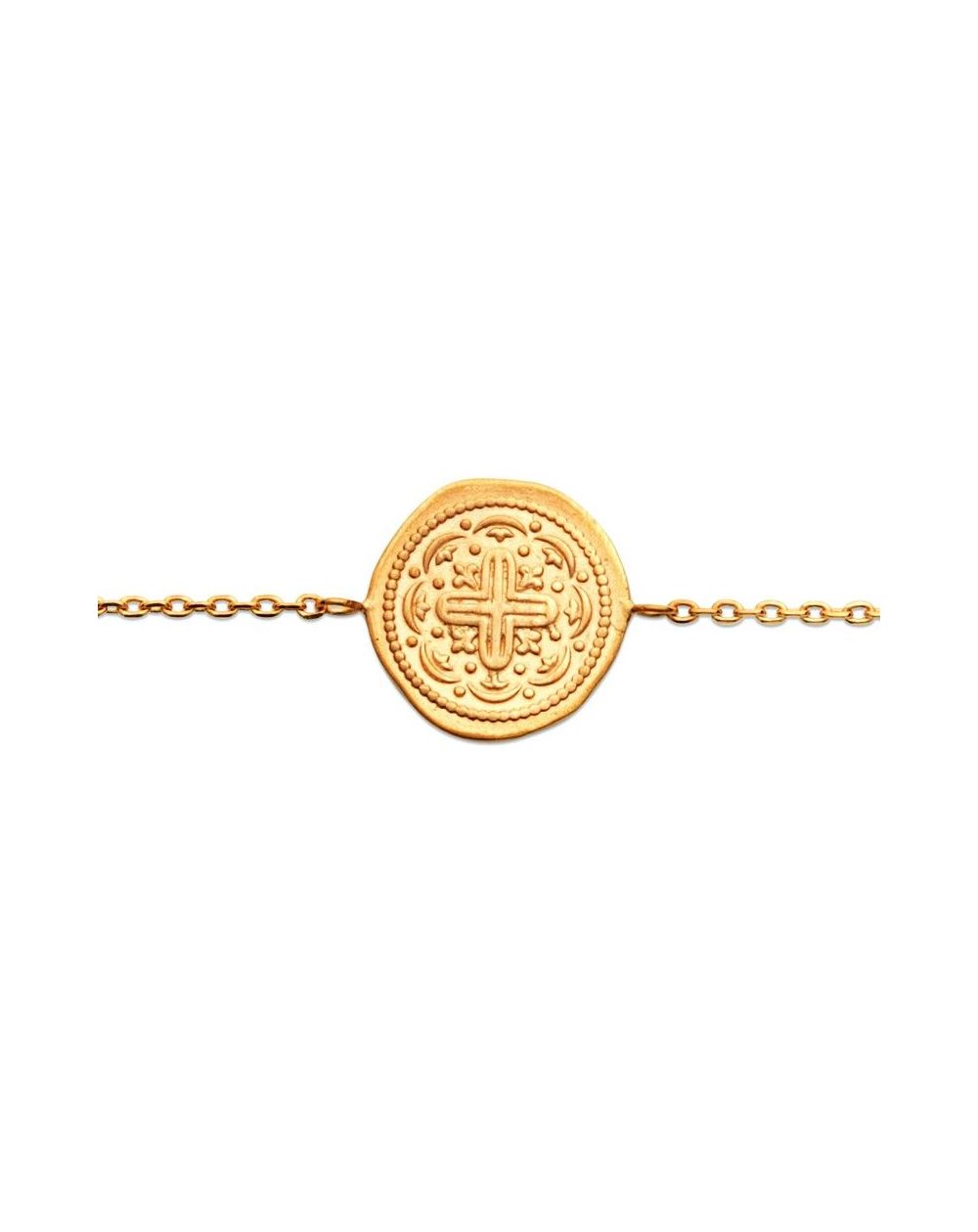 Bracelet pl-or 750 3mic