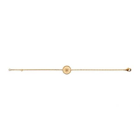 Bracelet pl-or 750 3mic