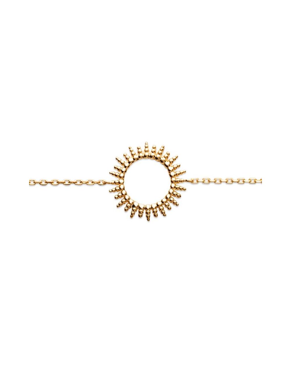 Bracelet pl-or 750 3mic