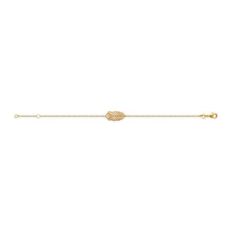 Bracelet pl-or 750 3mic