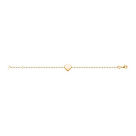 Bracelet pl-or 750 3mic
