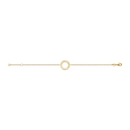 Bracelet pl-or 750 3mic