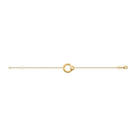 Bracelet pl-or 750 3mic