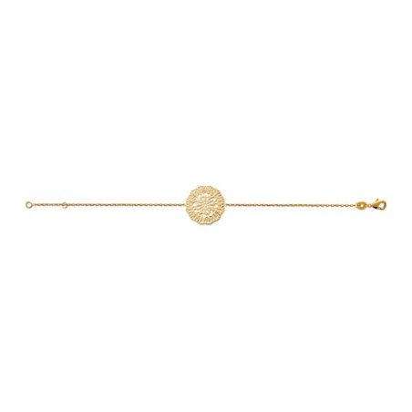 Bracelet pl-or 750 3mic