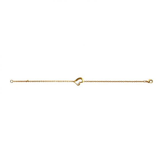 Bracelet pl-or 750 3mic oz