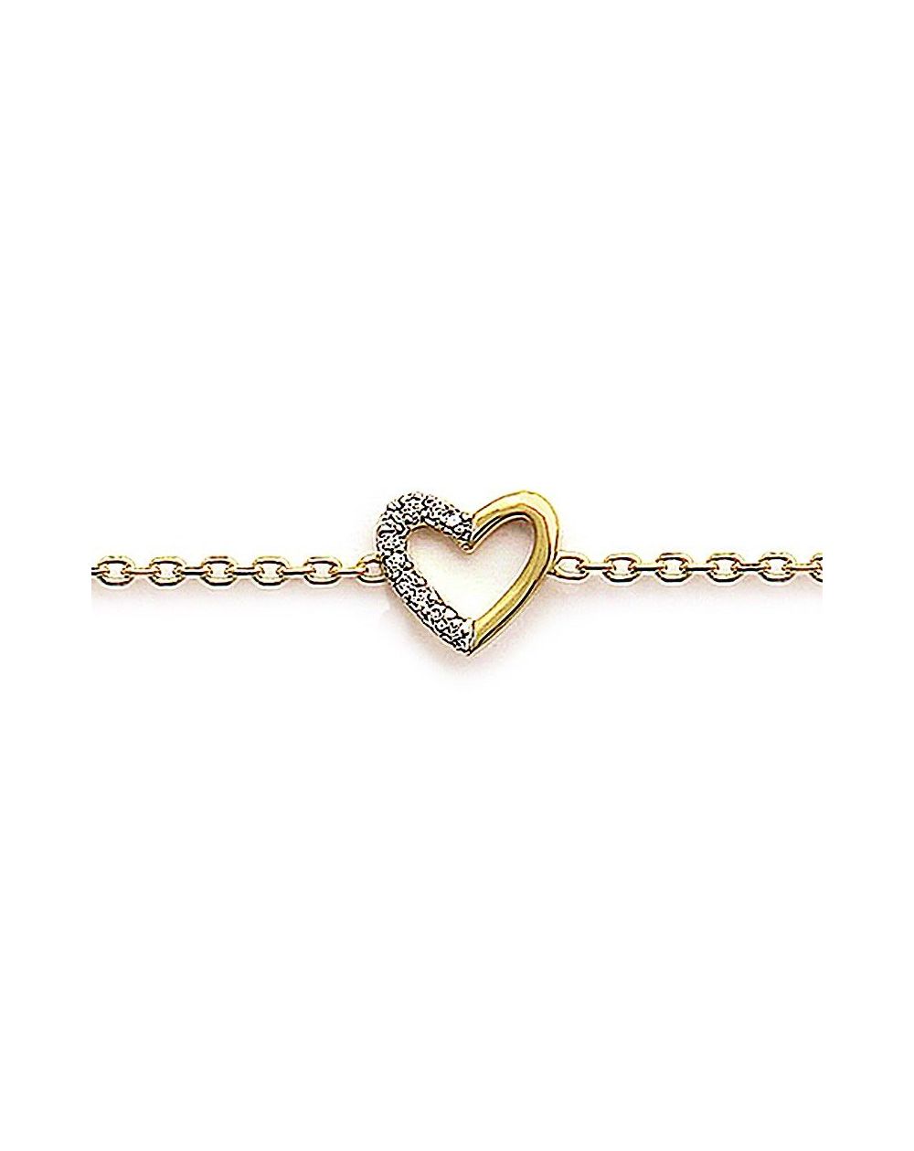 Bracelet pl-or 750 3mic bic oz