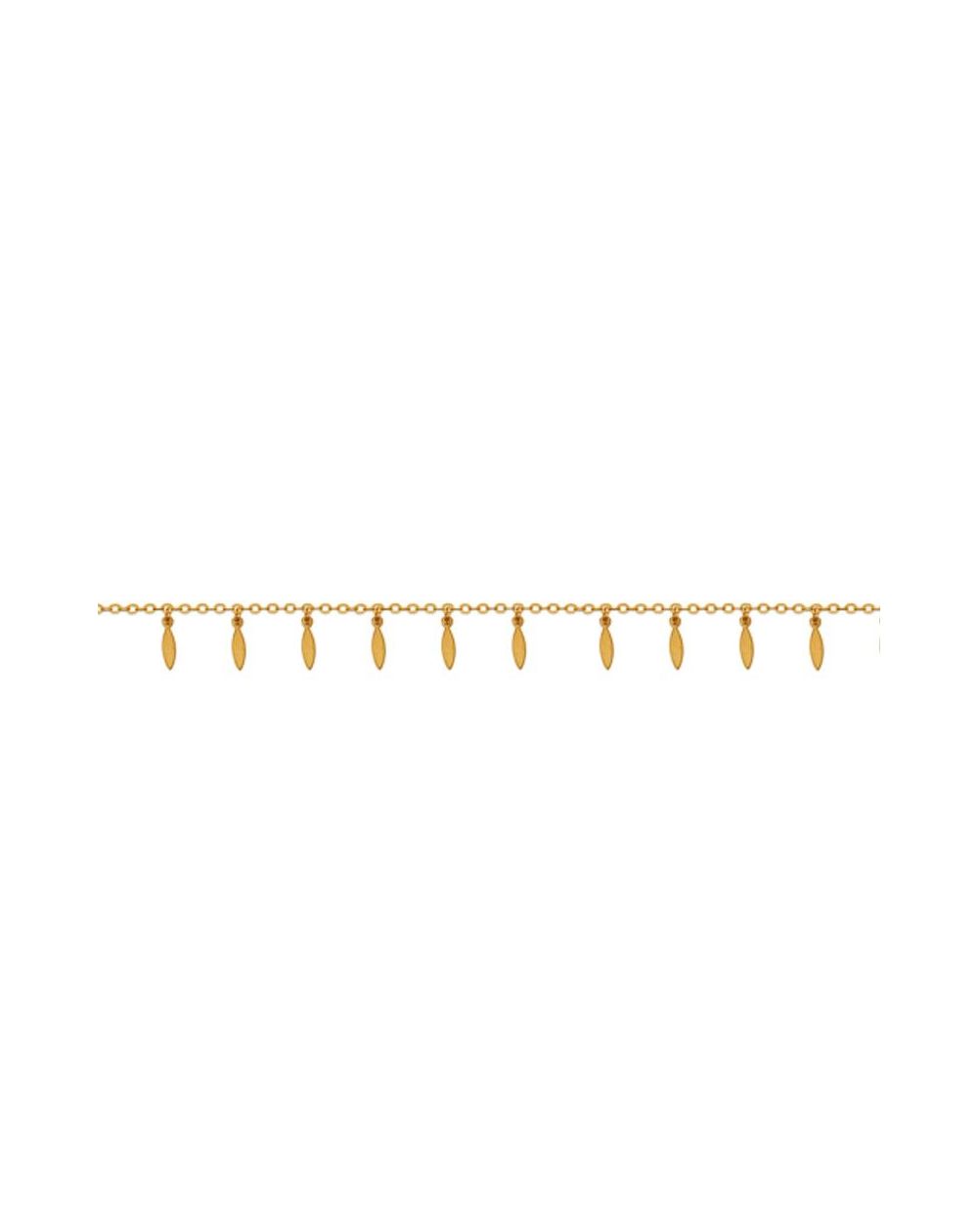 Bracelet pl-or 750 3mic