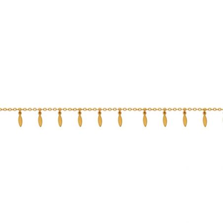 Bracelet pl-or 750 3mic
