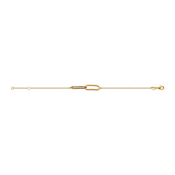 Bracelet pl-or 750 3mic