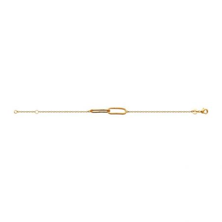 Bracelet pl-or 750 3mic