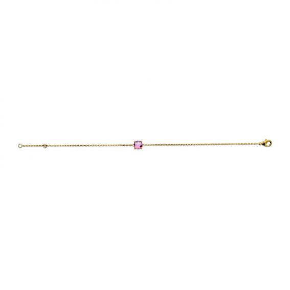 Bracelet pl-or 750 3mic ps