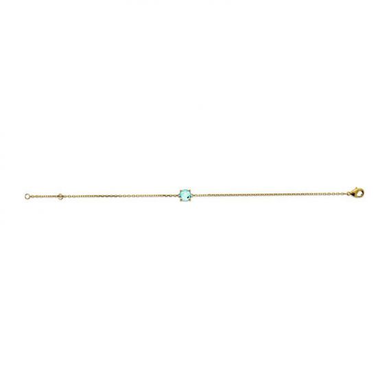 Bracelet pl-or 750 3mic ps