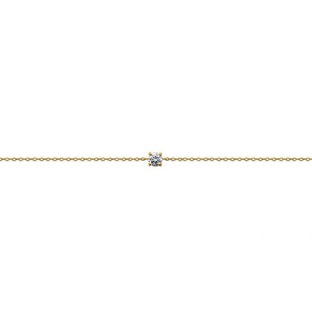 Bracelet pl-or 750 3mic oz
