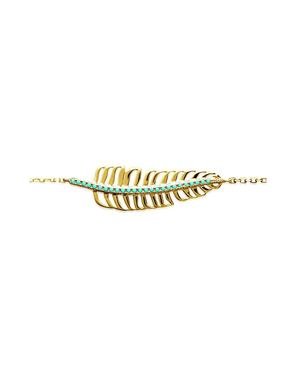 Bracelet pl-or 750 3mic ps