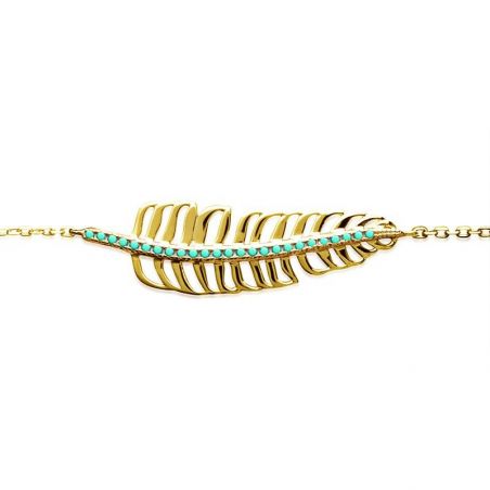 Bracelet pl-or 750 3mic ps