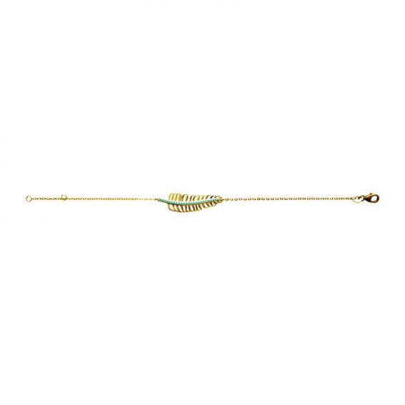 Bracelet pl-or 750 3mic ps