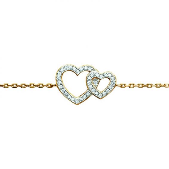 Bracelet pl-or 750 3mic bic oz microserti