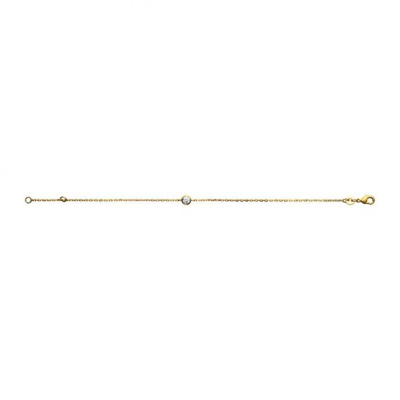 Bracelet pl-or 750 3mic oz