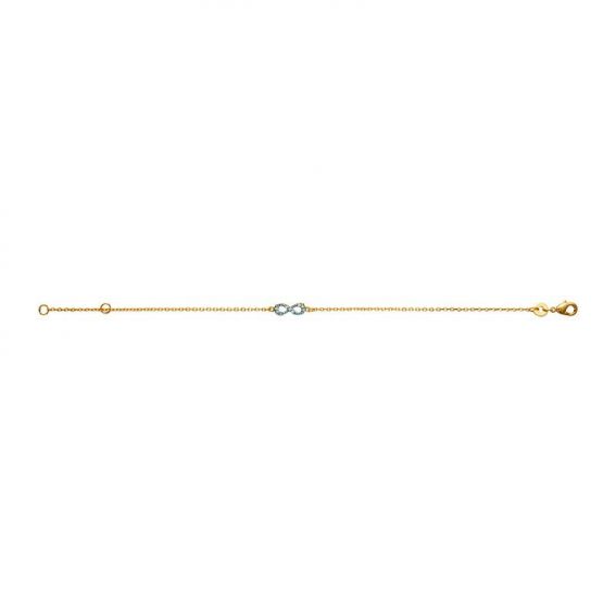 Bracelet pl-or 750 3mic bic oz