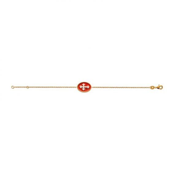 Bracelet pl-or 750 3mic email oz