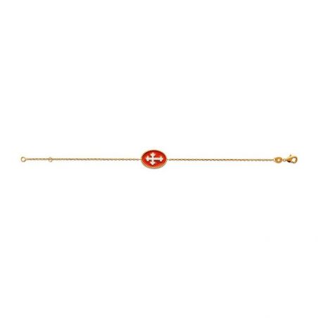 Bracelet pl-or 750 3mic email oz