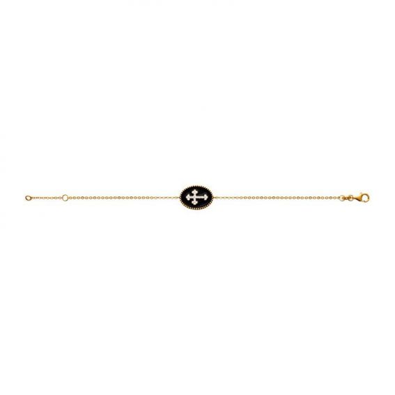 Bracelet pl-or 750 3mic email oz