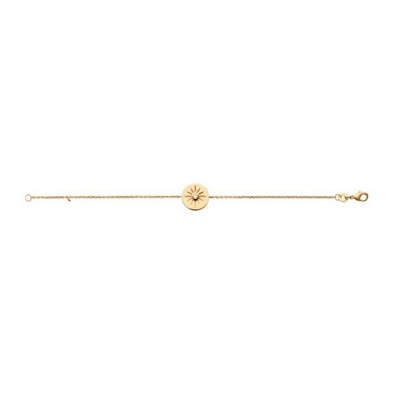 Bracelet pl-or 750 3mic oz