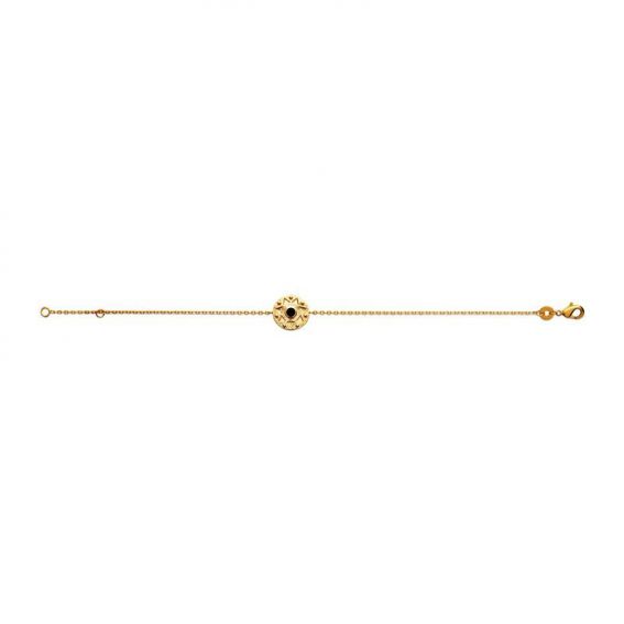 Bracelet pl-or 750 3mic ps